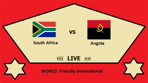 streaming live angola vs south africa